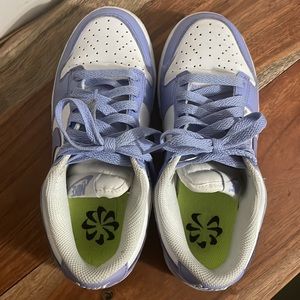 Nike dunks low next nature lilac size 5 womens
